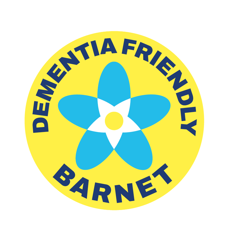 Logo for Dementia friendly Barnet 