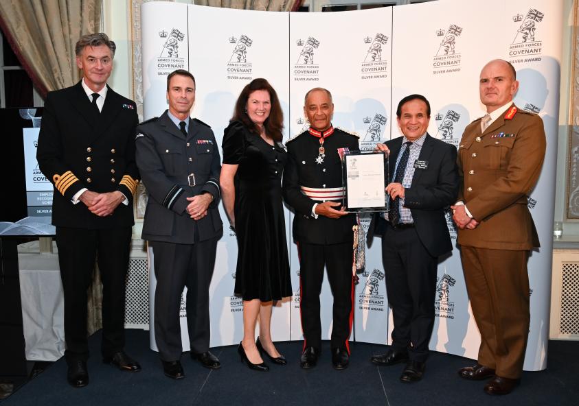 Defence Employers Recognition Scheme Silver Award