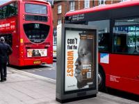 Stay Alive bus stop campaign poster
